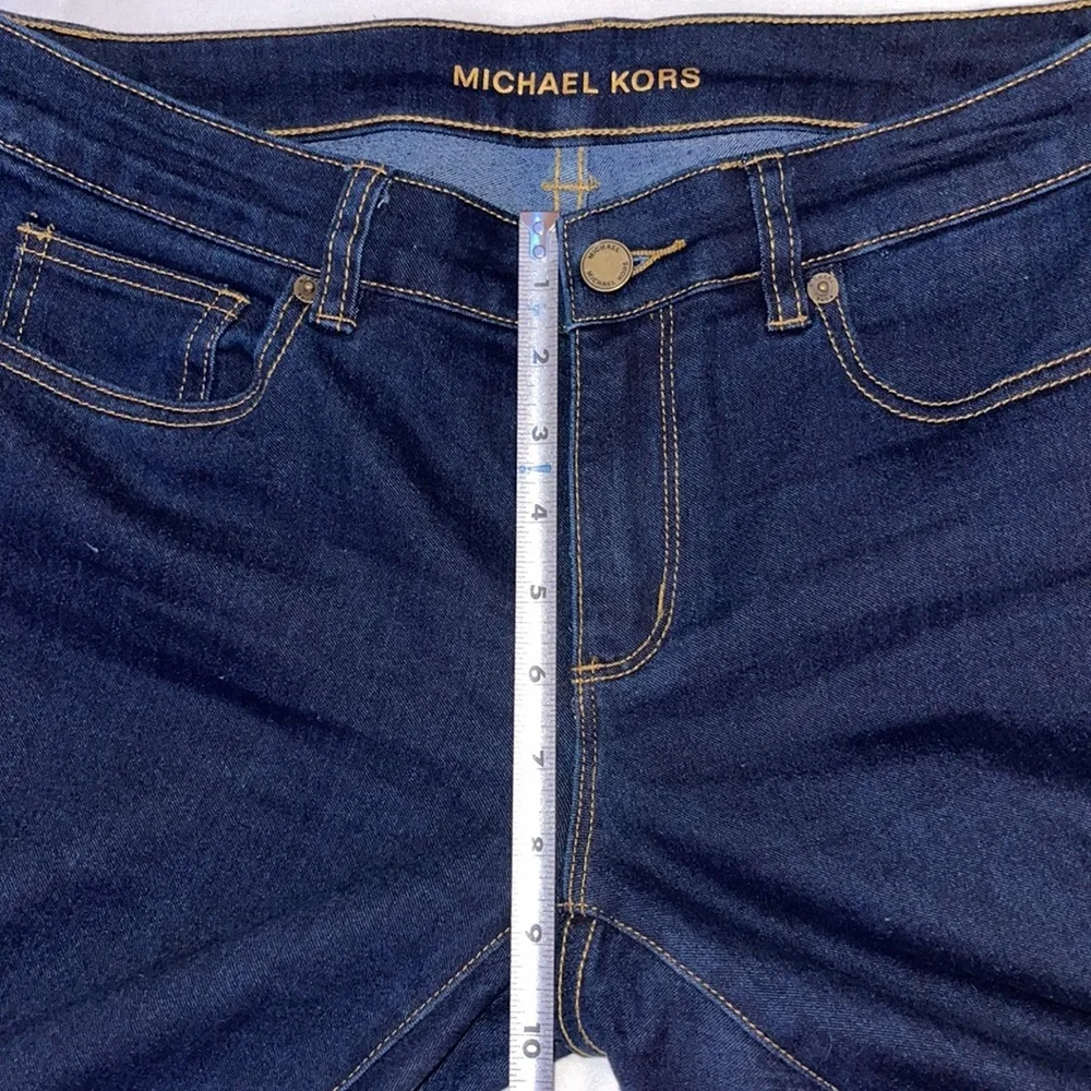 🔥 SALE Michael Kors MK Dark Wash Skinny Jeans | Size 6